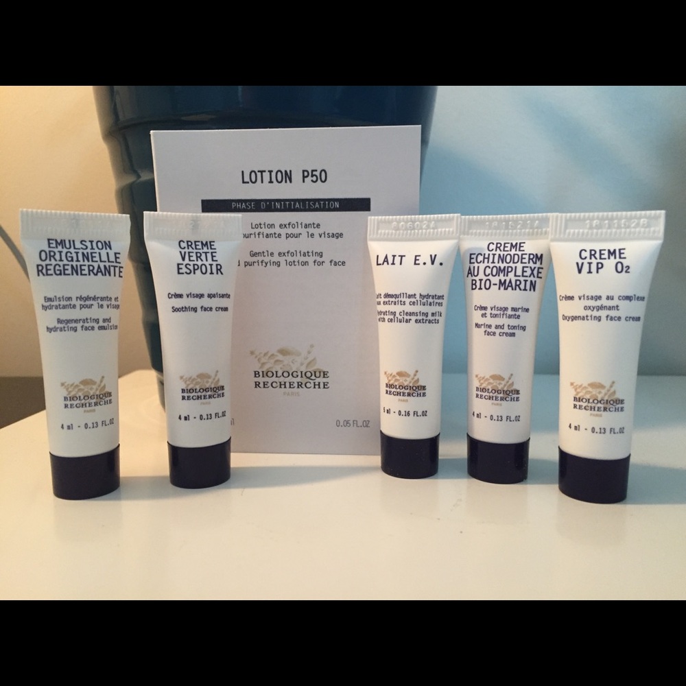 Six unopened samples Biologique Recherche!!
